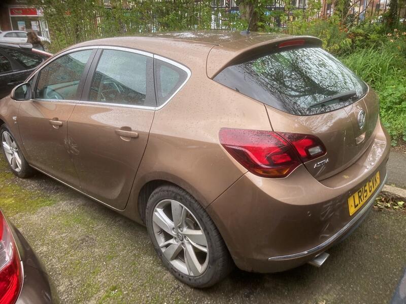 View VAUXHALL ASTRA 1.4 i Turbo SRi